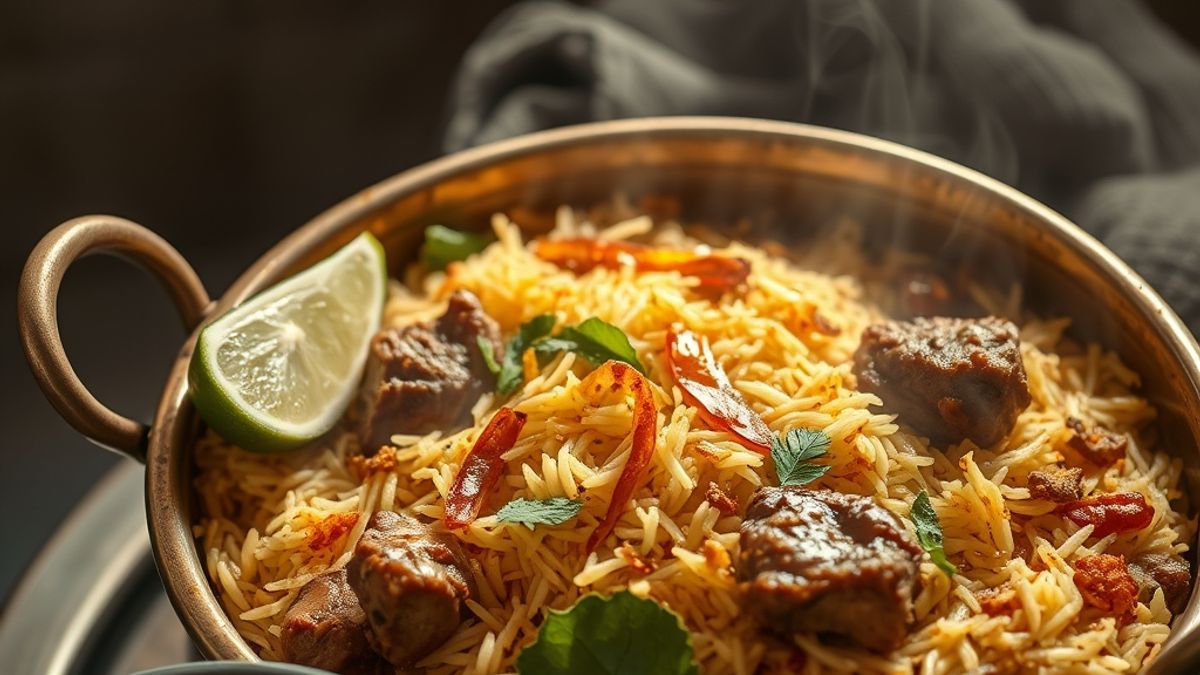 Hyderabadi Biryani & Dum Cooking in Mumbai