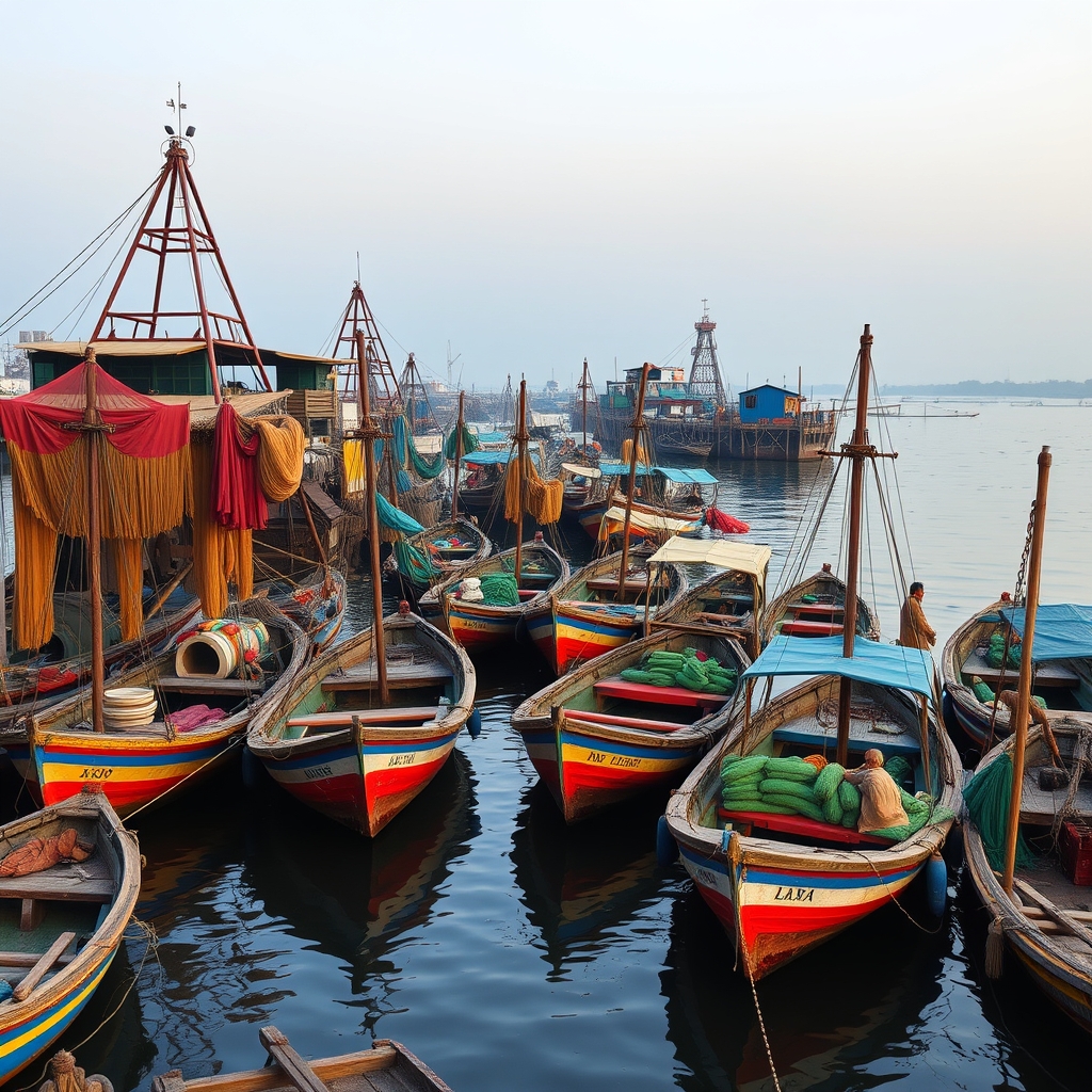 Sassoon Docks at Dawn: Mumbai's Oldest Fish Auction and the Colaba Murals