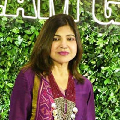 Portrait of Alka Yagnik
