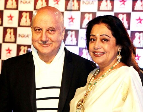 Portrait of Anupam Kher