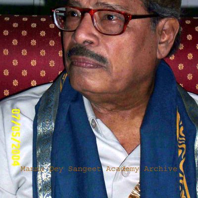 Portrait of Manna Dey
